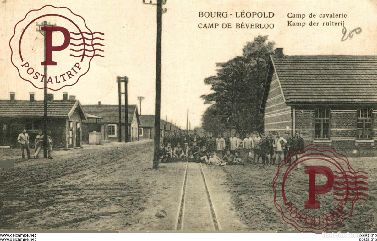 Postcards: CAMP DE CAVALERIE RUITERIJ LEOPOLDSBURG BOURG LEOPOLD Camp de BEVERLOO KAMP WWICOLLECTION