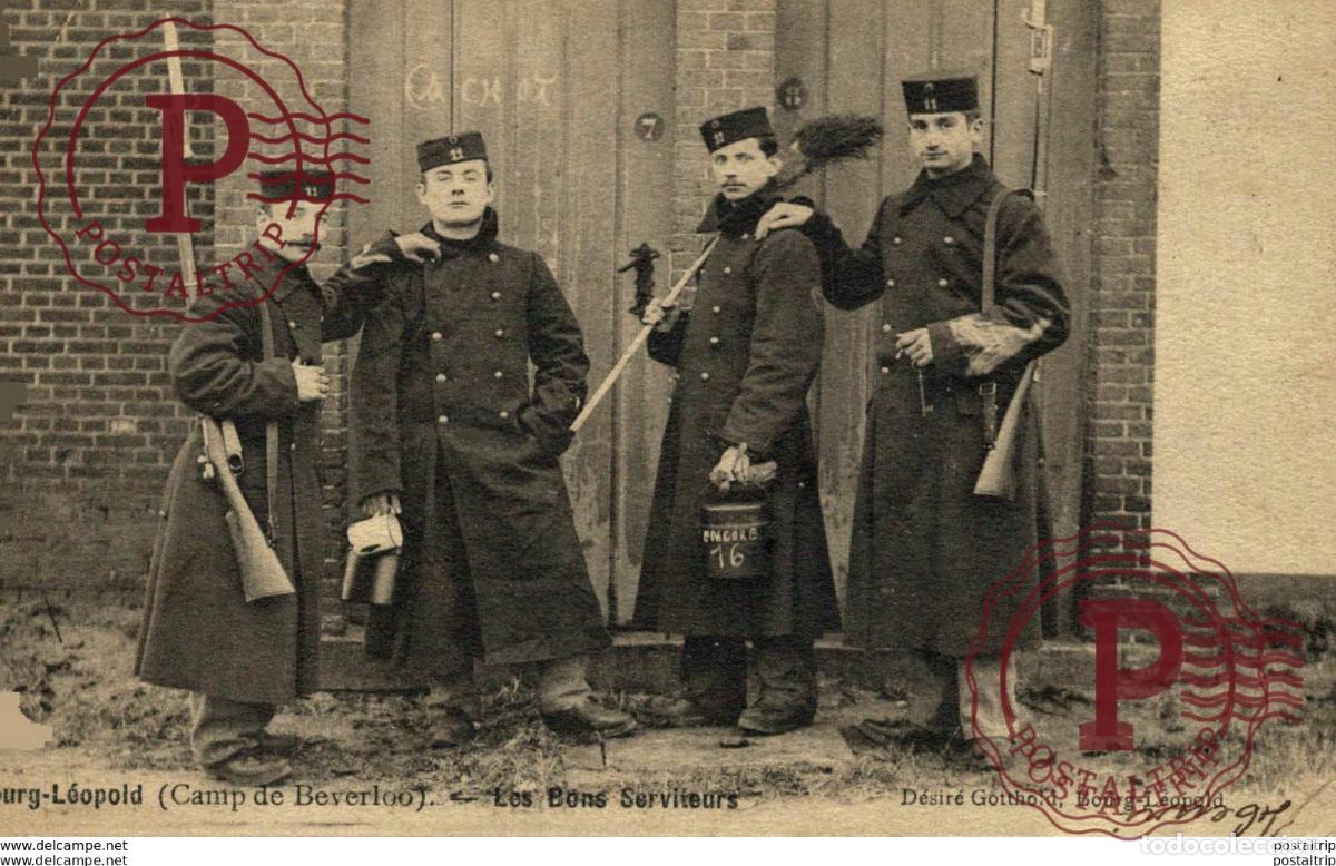 Postcards: Les Bons serviteurs LEOPOLDSBURG BOURG LEOPOLD Camp de BEVERLOO KAMP WWICOLLECTION