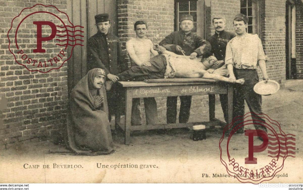 Postcards: OPERACI&Oacute;N GRAVE LEOPOLDSBURG BOURG LEOPOLD Camp de BEVERLOO KAMP WWICOLLECTION