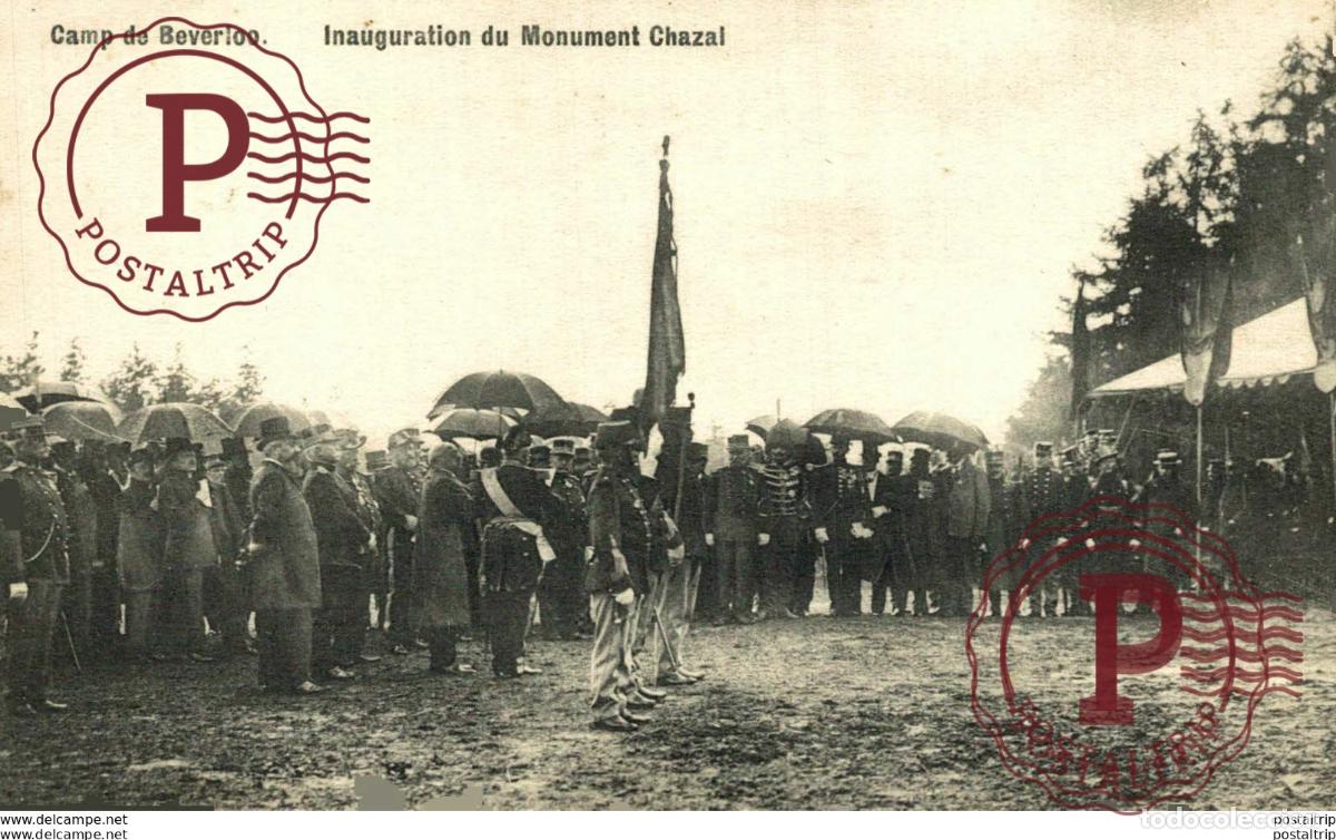 Postcards: Inauguration du Monument Chazal LEOPOLDSBURG BOURG LEOPOLD Camp de BEVERLOO KAMP WWICOLLECTION