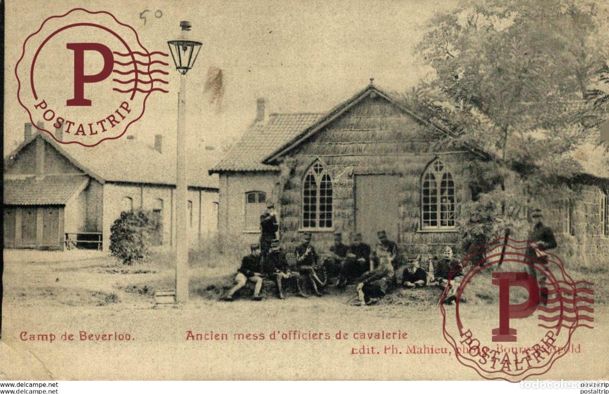 Postcards: ancien mess dofficiers de cavalerie LEOPOLDSBURG BOURG LEOPOLD Camp de BEVERLOO KAMP WWICOLLECTION