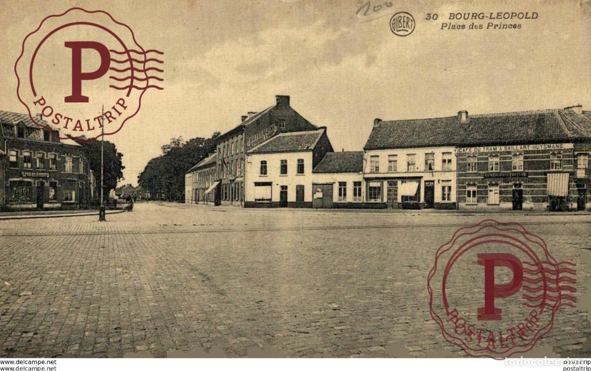 Postcards: PLACE DES PRINCES LEOPOLDSBURG BOURG LEOPOLD Camp de BEVERLOO KAMP WWICOLLECTION