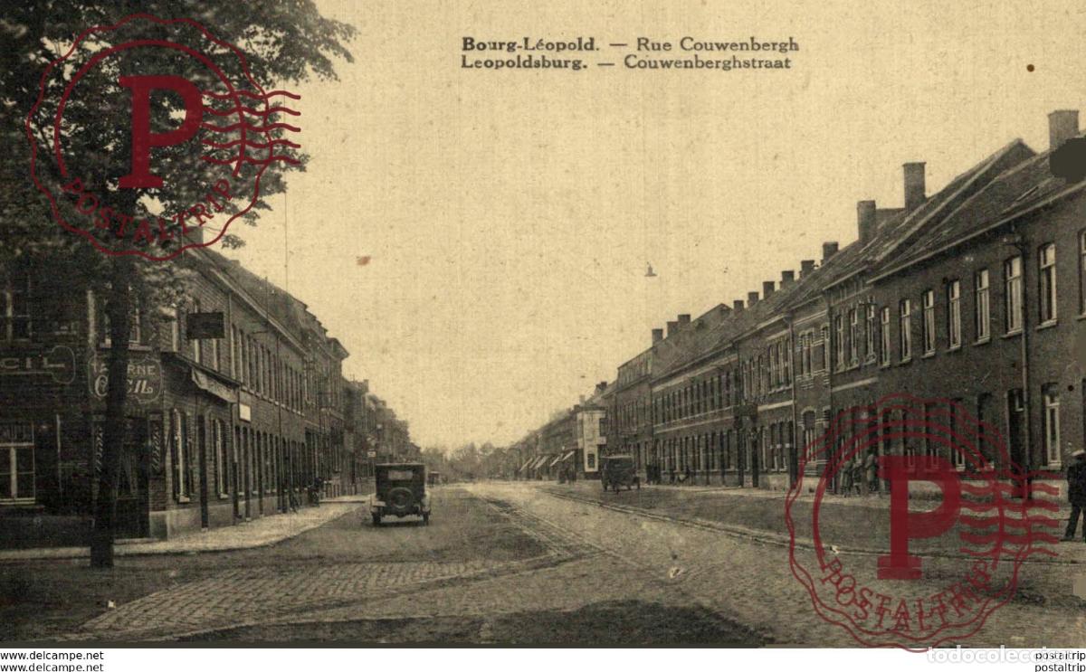 Postcards: RUE COUWENBERGH LEOPOLDSBURG BOURG LEOPOLD Camp de BEVERLOO KAMP WWICOLLECTION