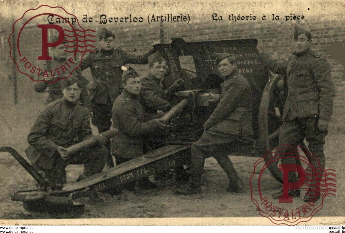 Postcards: LA THEORIE A LA PIECE LEOPOLDSBURG BOURG LEOPOLD Camp de BEVERLOO KAMP WWICOLLECTION