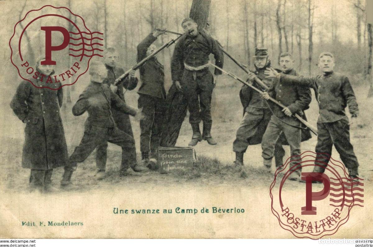 Postcards: UNE SWANZE LEOPOLDSBURG BOURG LEOPOLD Camp de BEVERLOO KAMP WWICOLLECTION