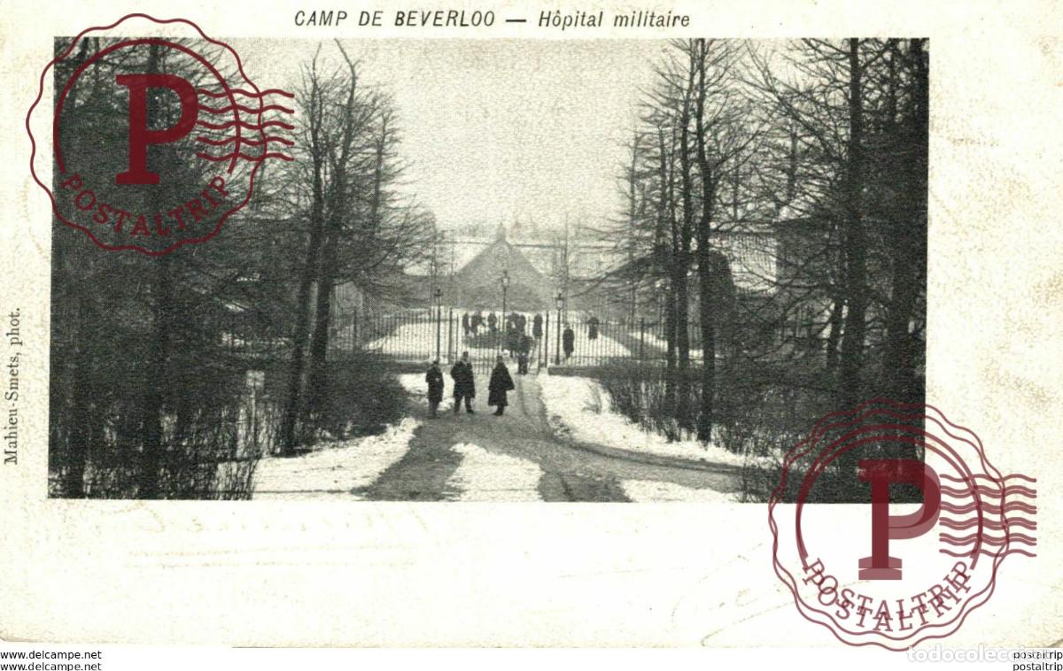 Postcards: H&Ocirc;PITAL MILITAIRE LEOPOLDSBURG BOURG LEOPOLD Camp de BEVERLOO KAMP WWICOLLECTION