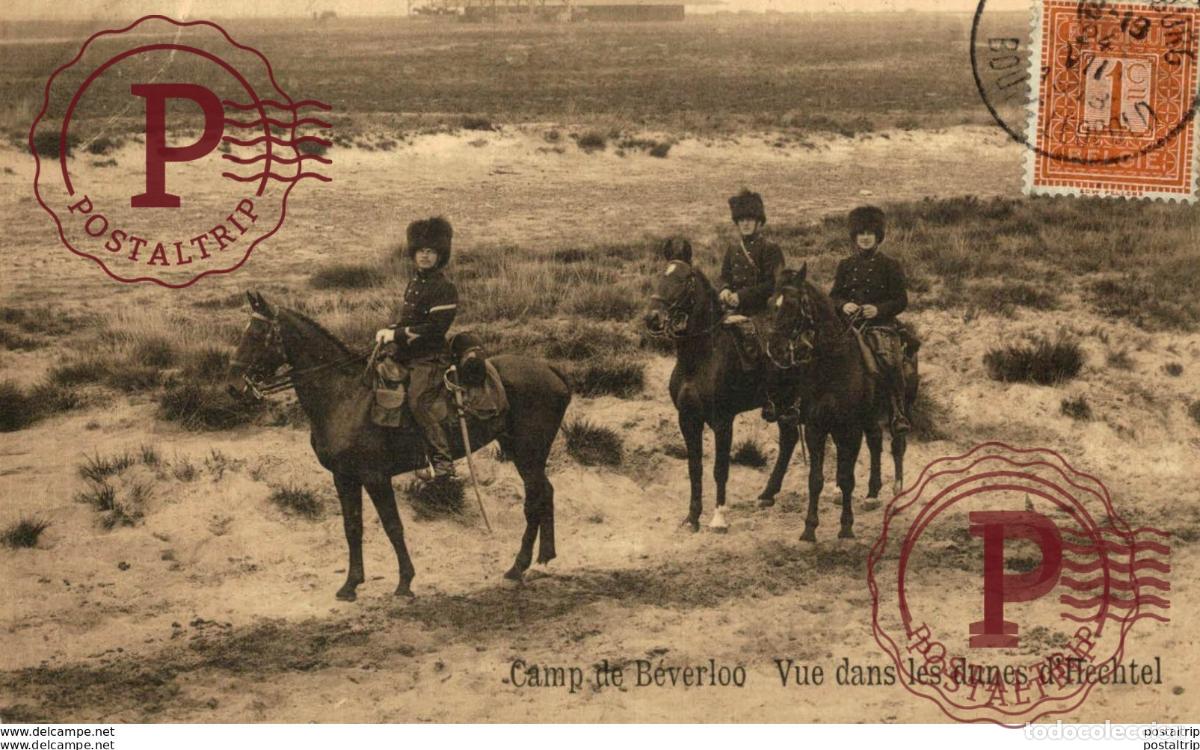 Postcards: VUE DANS LES DUNES D HECHTEL LEOPOLDSBURG BOURG LEOPOLD Camp de BEVERLOO KAMP WWICOLLECTION