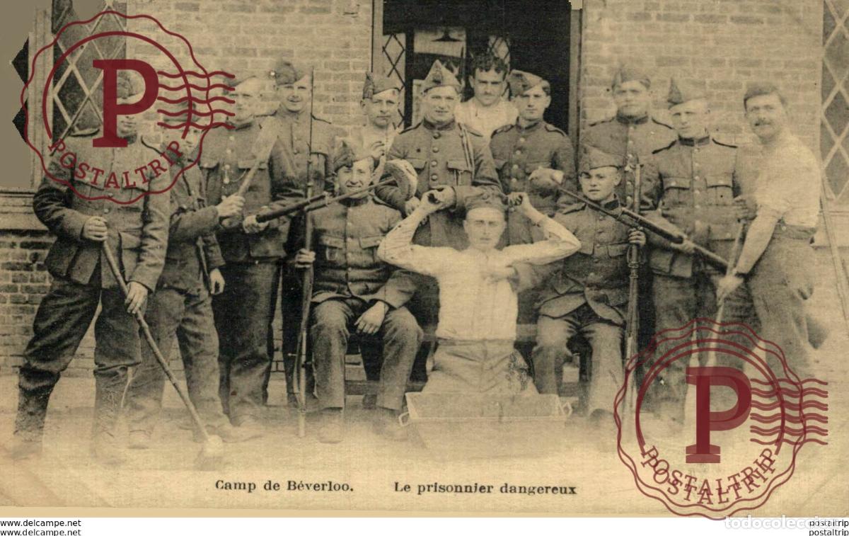 Postales: Lavage des Malpropres ! LEOPOLDSBURG BOURG LEOPOLD Camp de BEVERLOO KAMP WWICOLLECTION
