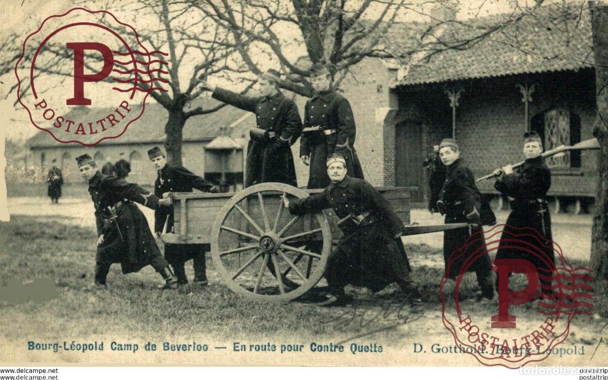 Postales: En route pour Contre Quette LEOPOLDSBURG BOURG LEOPOLD Camp de BEVERLOO KAMP WWICOLLECTION
