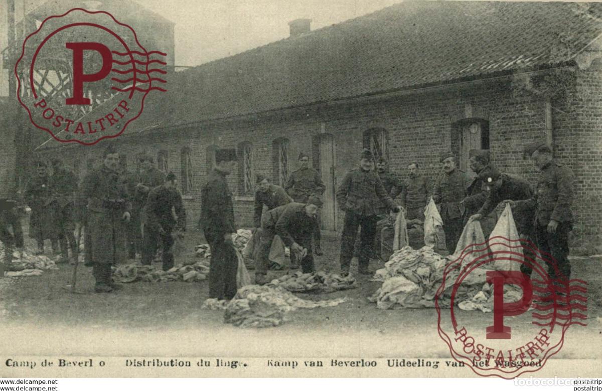 Postales: DISTRIBUTION DU LIGNE - Camp de BEVERLOO KAMP LEOPOLDSBURG BOURG LEOPOLD WWICOLLECTION