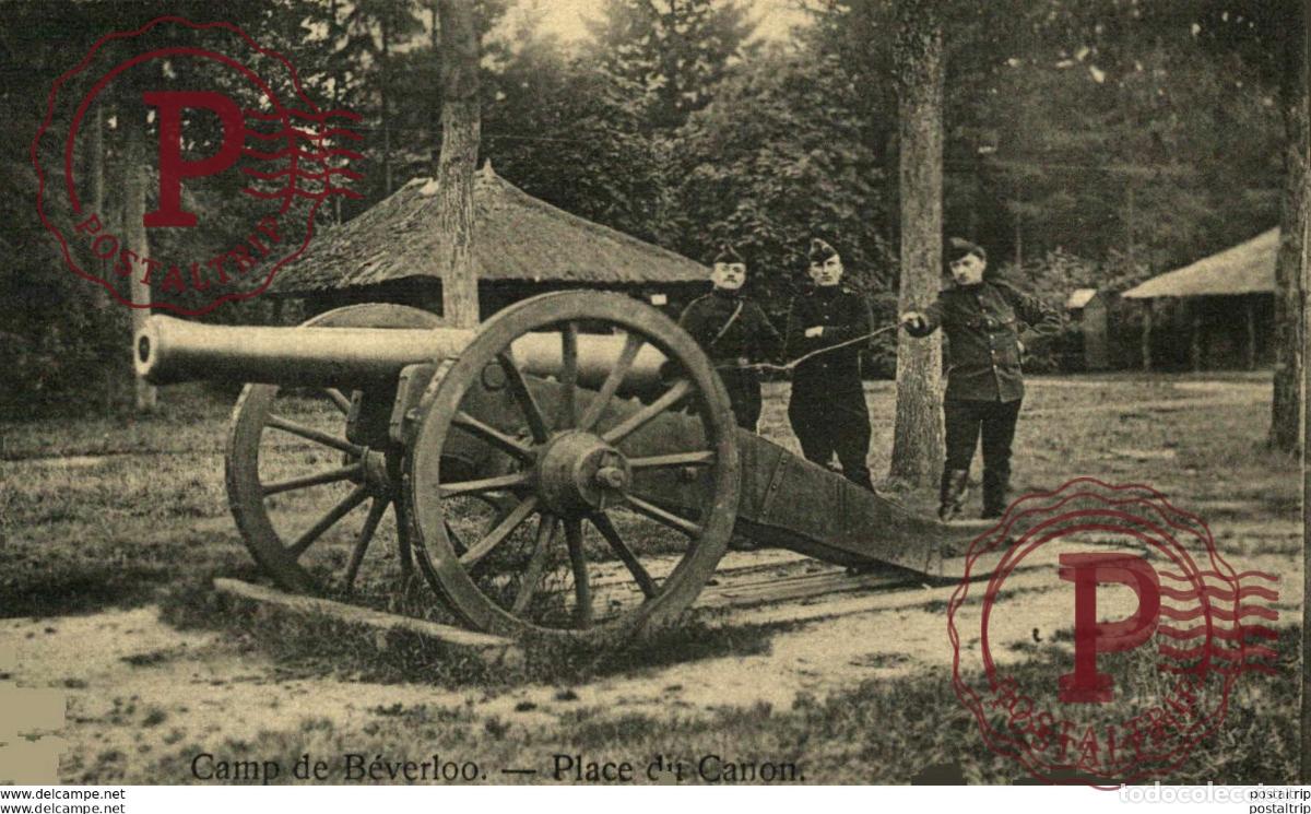 Postales: PLACE DU CANON - Camp de BEVERLOO KAMP LEOPOLDSBURG BOURG LEOPOLD WWICOLLECTION