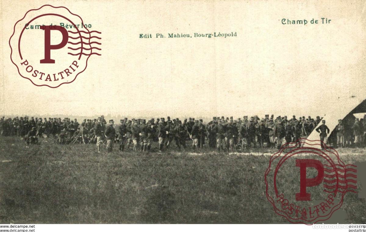 Postales: CHAMP DE TIR - Camp de BEVERLOO KAMP LEOPOLDSBURG BOURG LEOPOLD WWICOLLECTION