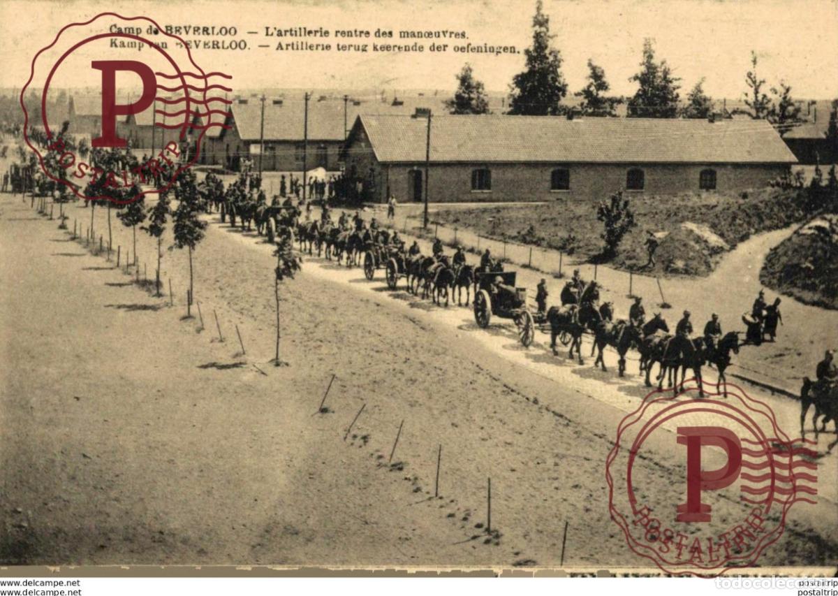 Postales: LARTILLERIE RENTRE DES MANOEUVRES - Camp de BEVERLOO KAMP LEOPOLDSBURG BOURG LEOPOLD WWICOLLECTION
