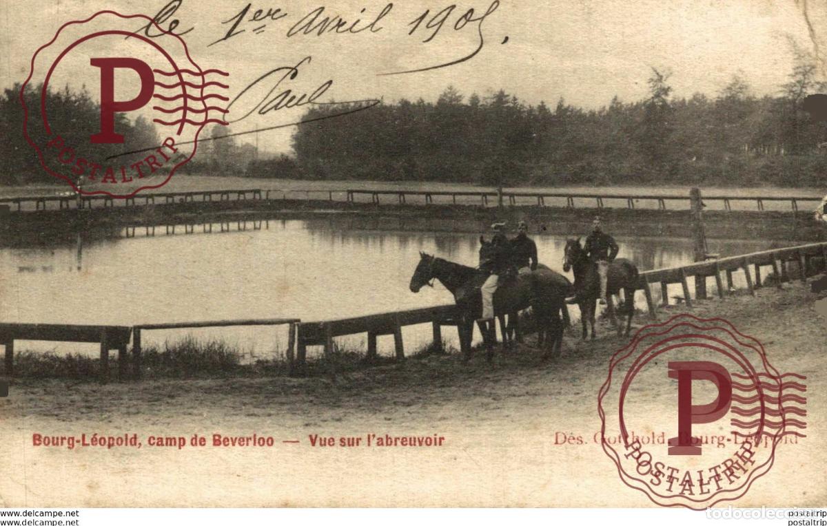 Postales: VUE SUR LABREUVOIR - Camp de BEVERLOO KAMP LEOPOLDSBURG BOURG LEOPOLD WWICOLLECTION