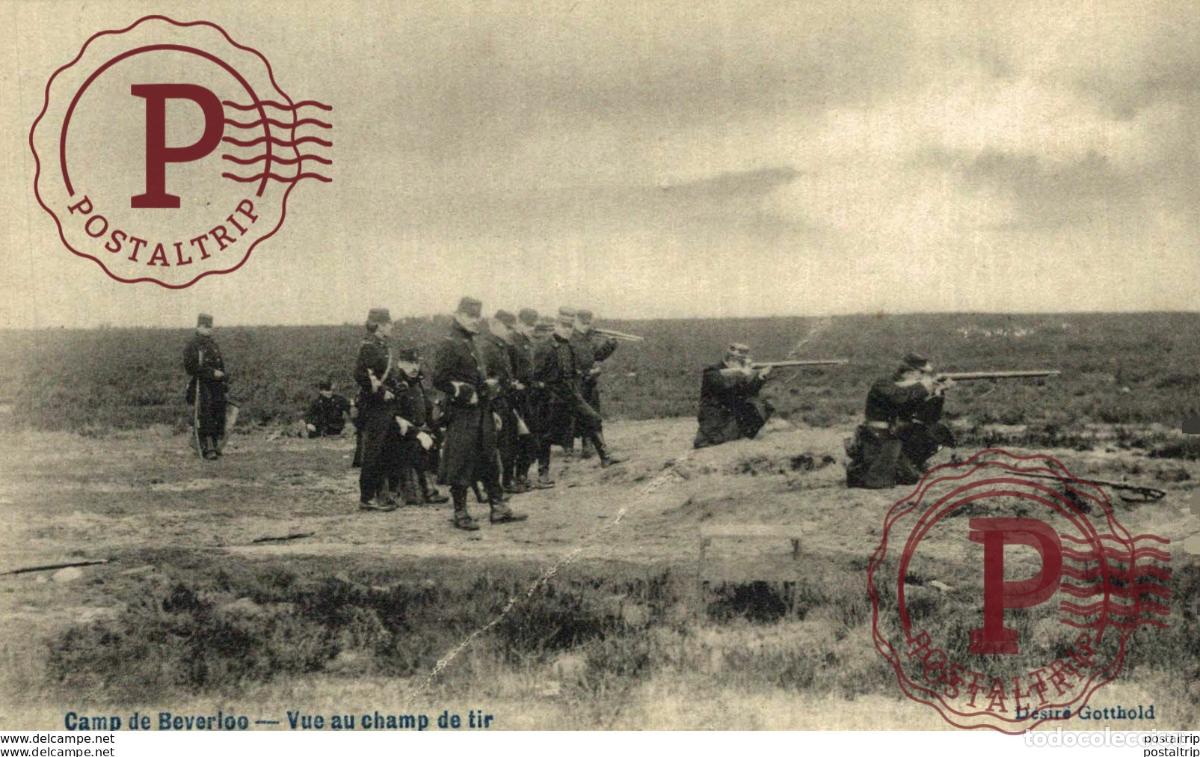 Postcards: VUE AU CHAMP DE TIR - Camp de BEVERLOO KAMP LEOPOLDSBURG BOURG LEOPOLD WWICOLLECTION