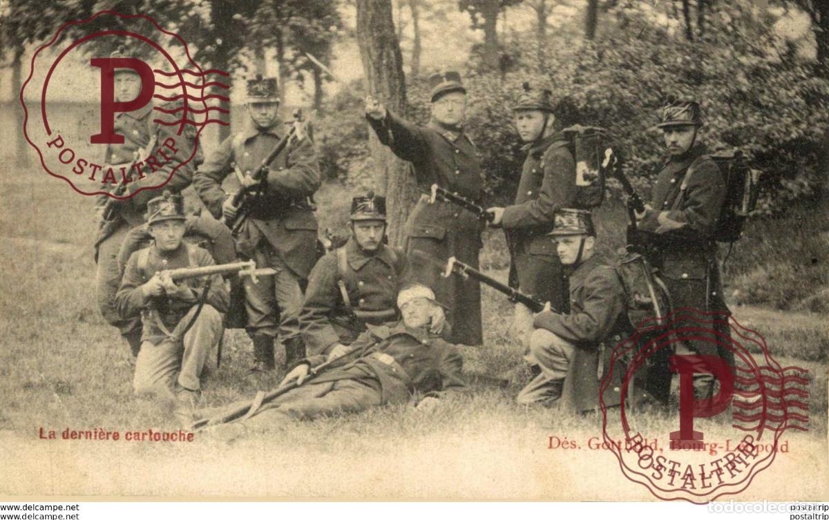 Postcards: LA DERNI&Egrave;RE CARTOUCHE - Camp de BEVERLOO KAMP LEOPOLDSBURG BOURG LEOPOLD WWICOLLECTION