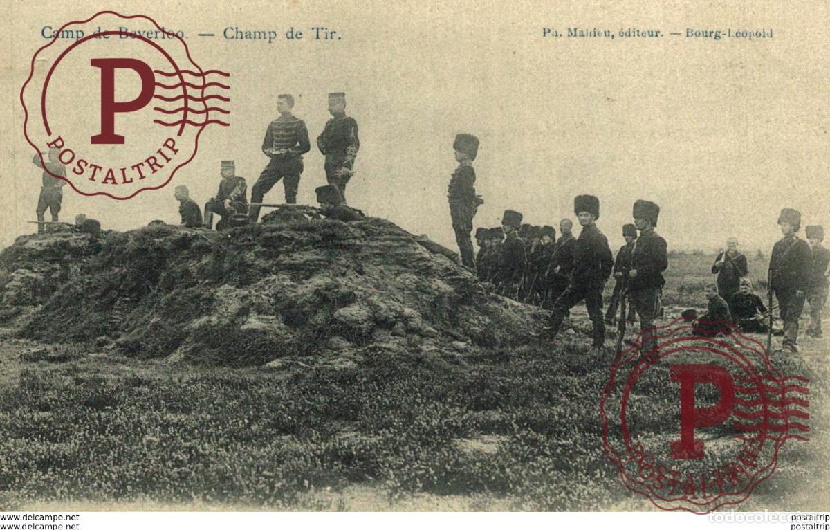 Postcards: CHAMP DE TIR - Camp de BEVERLOO KAMP LEOPOLDSBURG BOURG LEOPOLD WWICOLLECTION