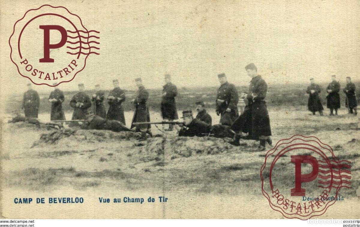 Postcards: VUE AU CHAMP DE TIR - Camp de BEVERLOO KAMP LEOPOLDSBURG BOURG LEOPOLD WWICOLLECTION
