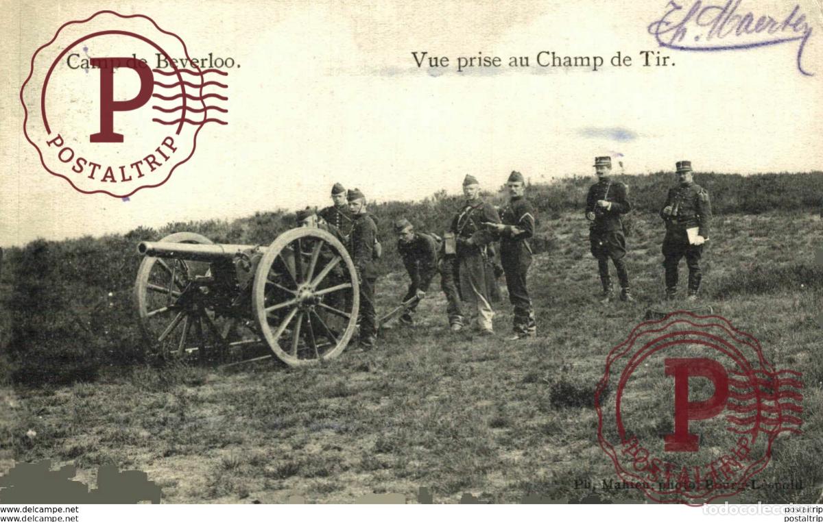 Postcards: VUE PRISE AU CHAMP DE TIR - Camp de BEVERLOO KAMP LEOPOLDSBURG BOURG LEOPOLD WWICOLLECTION