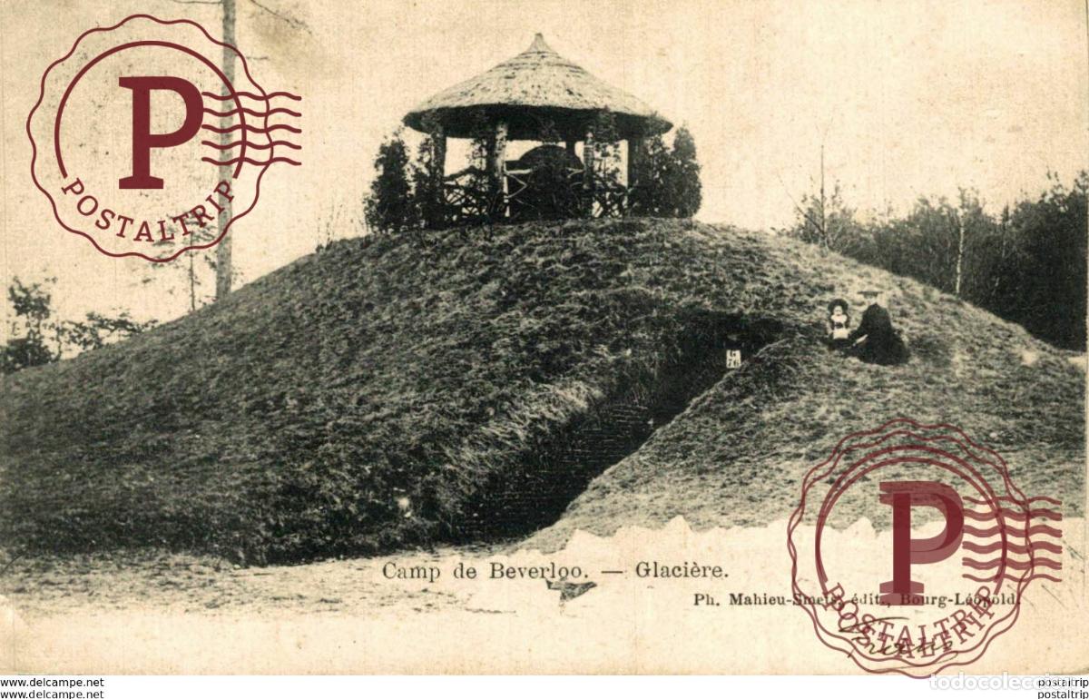 Postcards: GLACI&Egrave;RE - Camp de BEVERLOO KAMP LEOPOLDSBURG BOURG LEOPOLD WWICOLLECTION