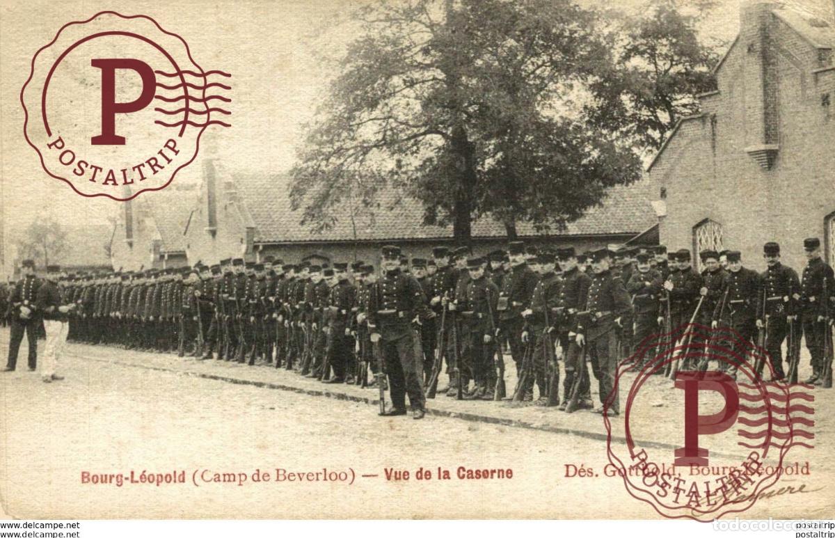 Postcards: VUE DE LA CASERNE - Camp de BEVERLOO KAMP LEOPOLDSBURG BOURG LEOPOLD WWICOLLECTION
