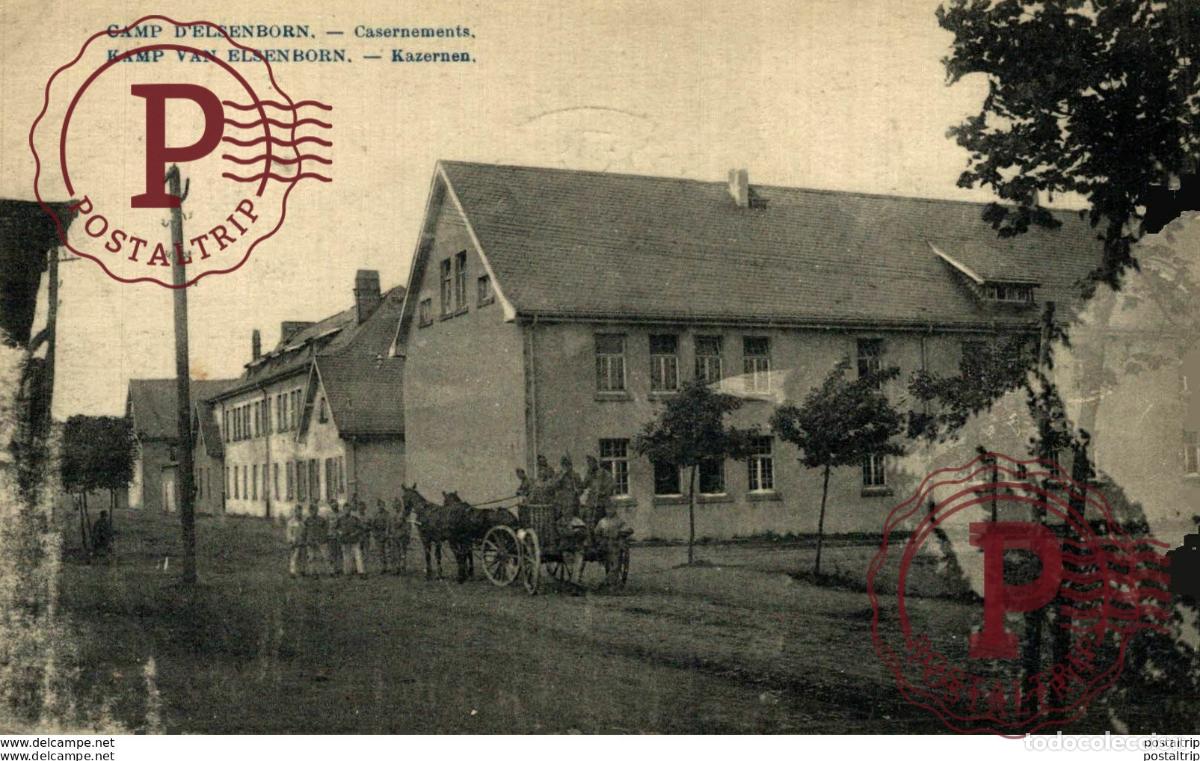 Postcards: CASERNEMENTS, CAMP DELSENBORN- Camp de BEVERLOO KAMP LEOPOLDSBURG BOURG LEOPOLD WWICOLLECTION