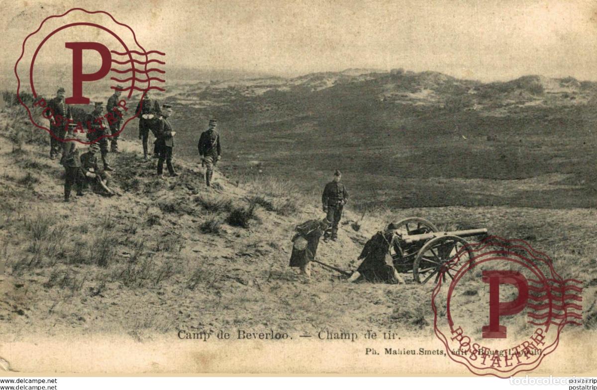 Postcards: CHAMP DE TIR - Camp de BEVERLOO KAMP LEOPOLDSBURG BOURG LEOPOLD WWICOLLECTION