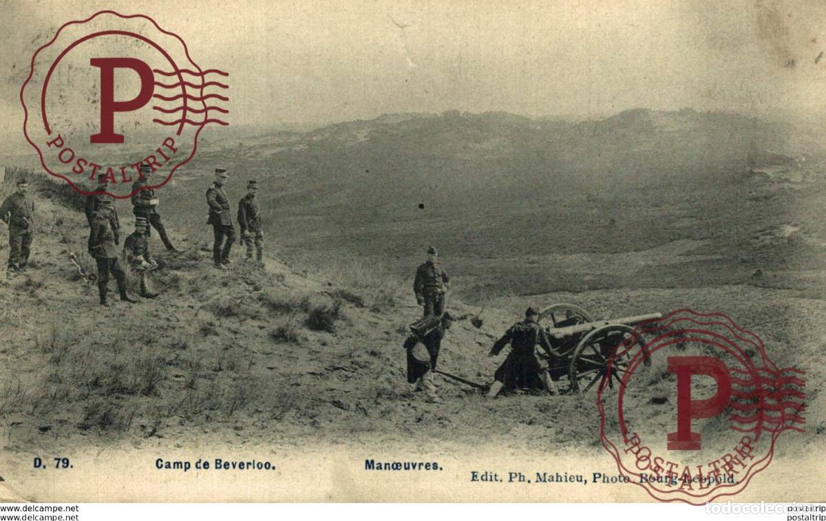 Postcards: MANOEUVRES - Camp de BEVERLOO KAMP LEOPOLDSBURG BOURG LEOPOLD WWICOLLECTION