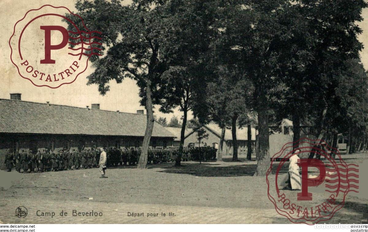 Postcards: D&Eacute;PART POUR LE TIR - Camp de BEVERLOO KAMP LEOPOLDSBURG BOURG LEOPOLD WWICOLLECTION