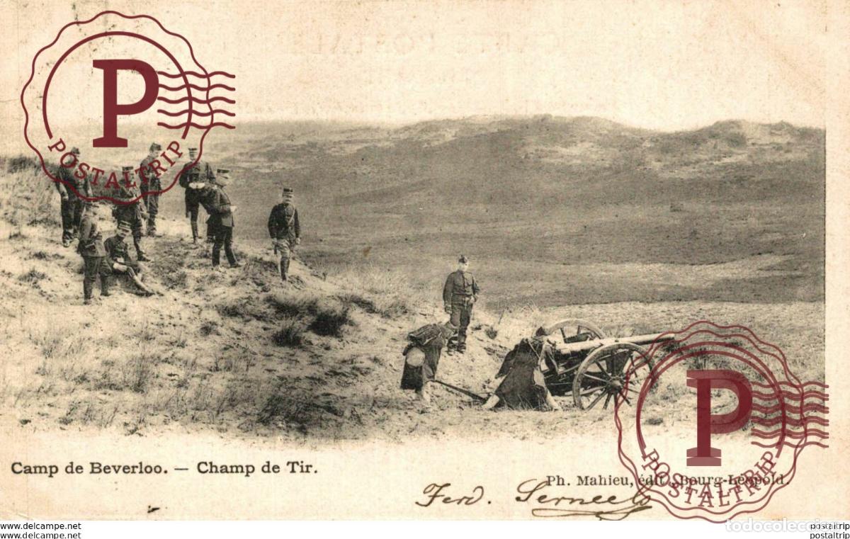 Postcards: CHAMP DE TIR - Camp de BEVERLOO KAMP LEOPOLDSBURG BOURG LEOPOLD WWICOLLECTION