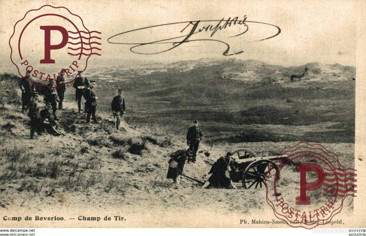Postcards: CHAMP DE TIR - Camp de BEVERLOO KAMP LEOPOLDSBURG BOURG LEOPOLD WWICOLLECTION