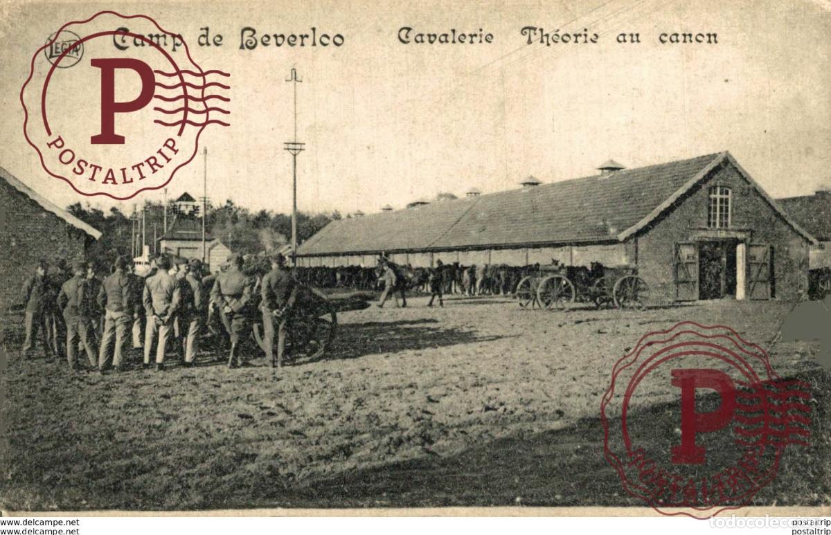 Postcards: CAVALERIE, TH&Eacute;ORIE AU CANON - Camp de BEVERLOO KAMP LEOPOLDSBURG BOURG LEOPOLD WWICOLLECTION