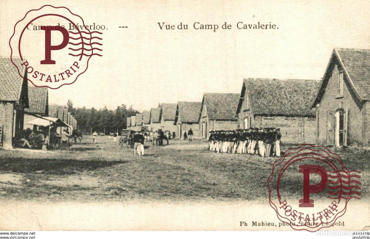 Postcards: VUE DU CHAMP DE CAVALERIE - Camp de BEVERLOO KAMP LEOPOLDSBURG BOURG LEOPOLD WWICOLLECTION