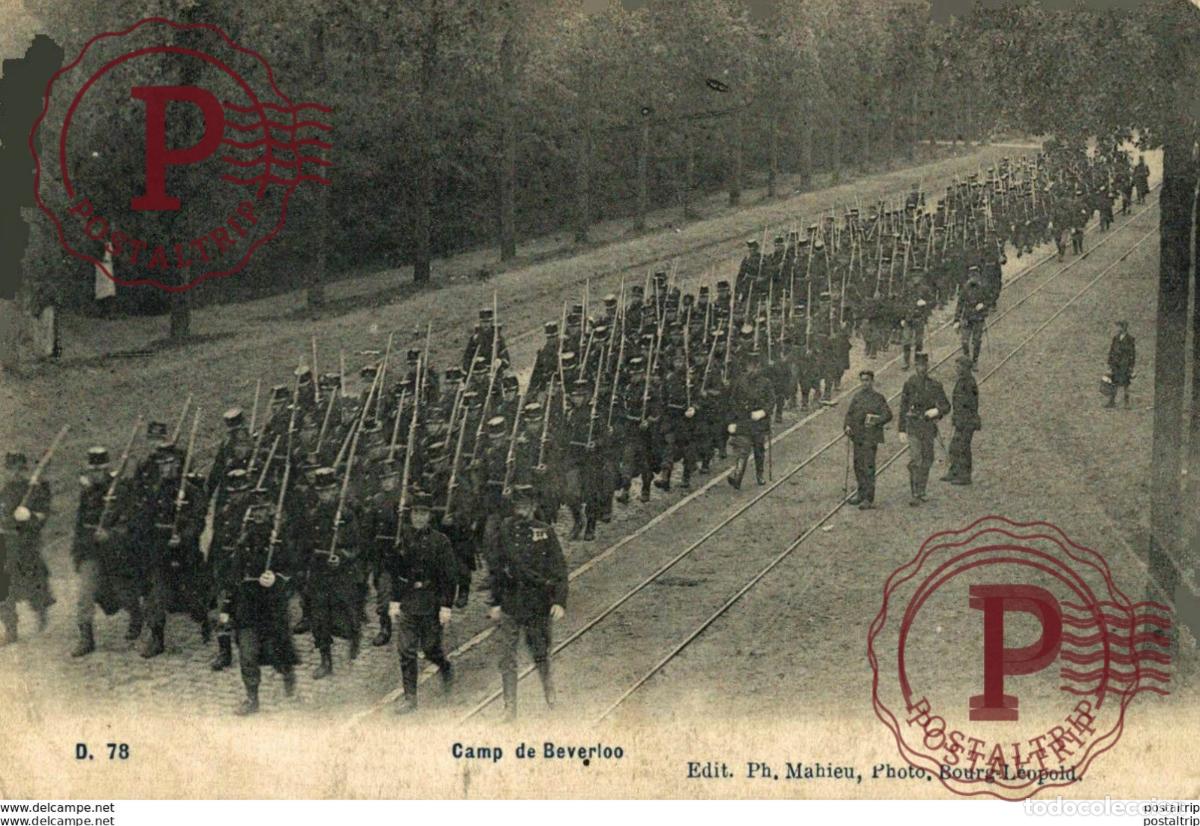 Postcards: EDIT. PH. MAHIEU - Camp de BEVERLOO KAMP LEOPOLDSBURG BOURG LEOPOLD WWICOLLECTION