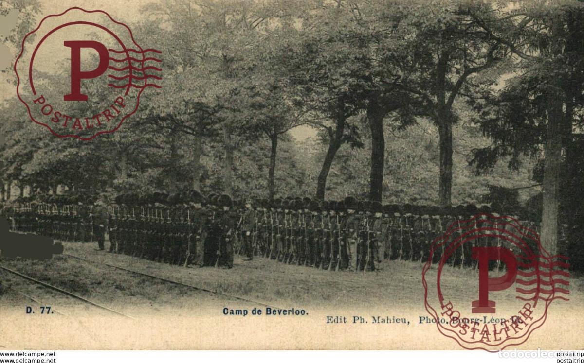 Postcards: EDIT PH. MAHIEU - Camp de BEVERLOO KAMP LEOPOLDSBURG BOURG LEOPOLD WWICOLLECTION