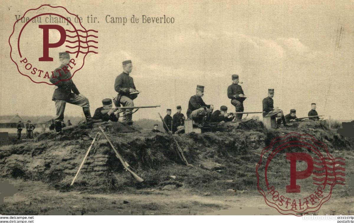 Postcards: VUE AU CHAMP DU TIR - Camp de BEVERLOO KAMP LEOPOLDSBURG BOURG LEOPOLD WWICOLLECTION