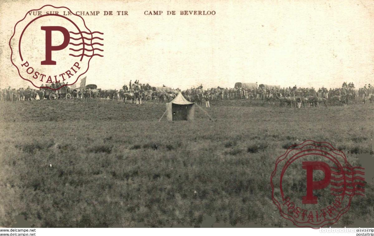 Postcards: VUE SUR LE CHAMP DE TIR - Camp de BEVERLOO KAMP LEOPOLDSBURG BOURG LEOPOLD WWICOLLECTION