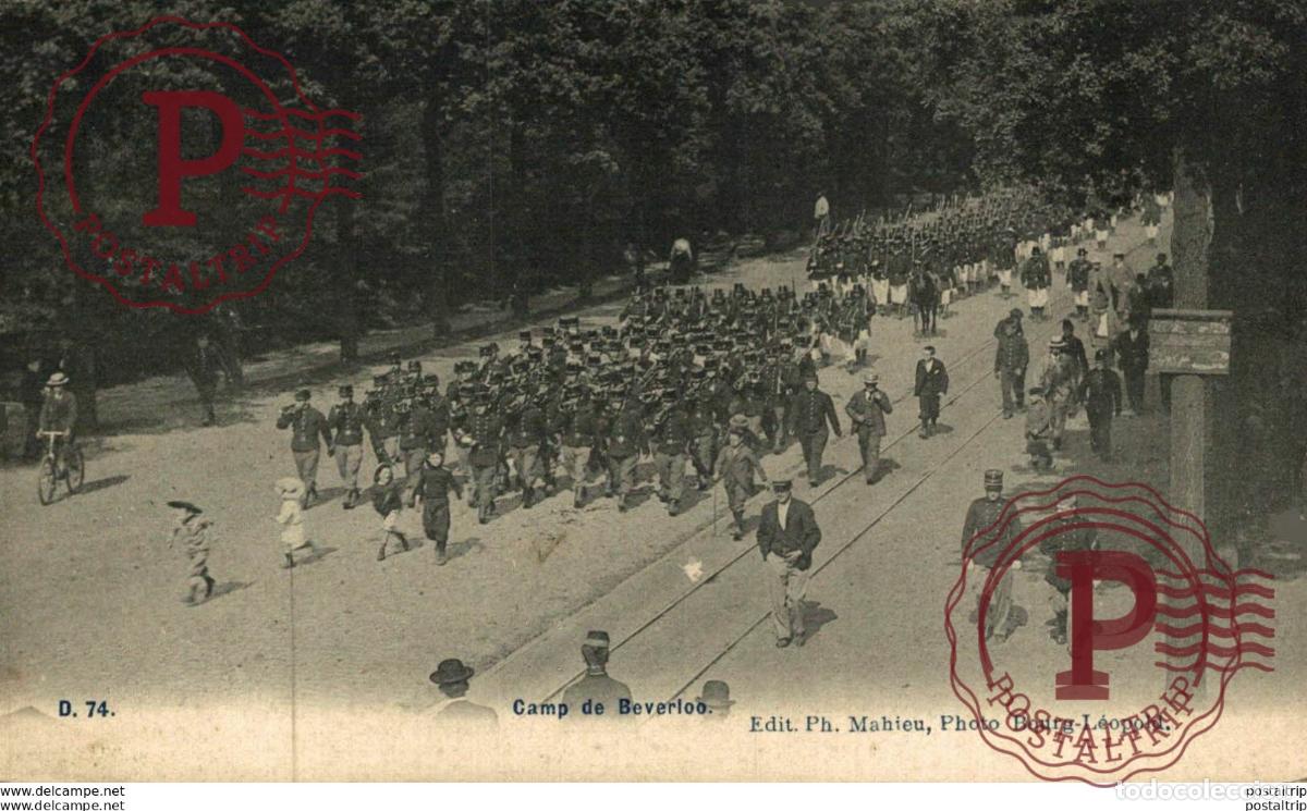Postcards: EDIT. PH. MAHIEU - Camp de BEVERLOO KAMP LEOPOLDSBURG BOURG LEOPOLD WWICOLLECTION
