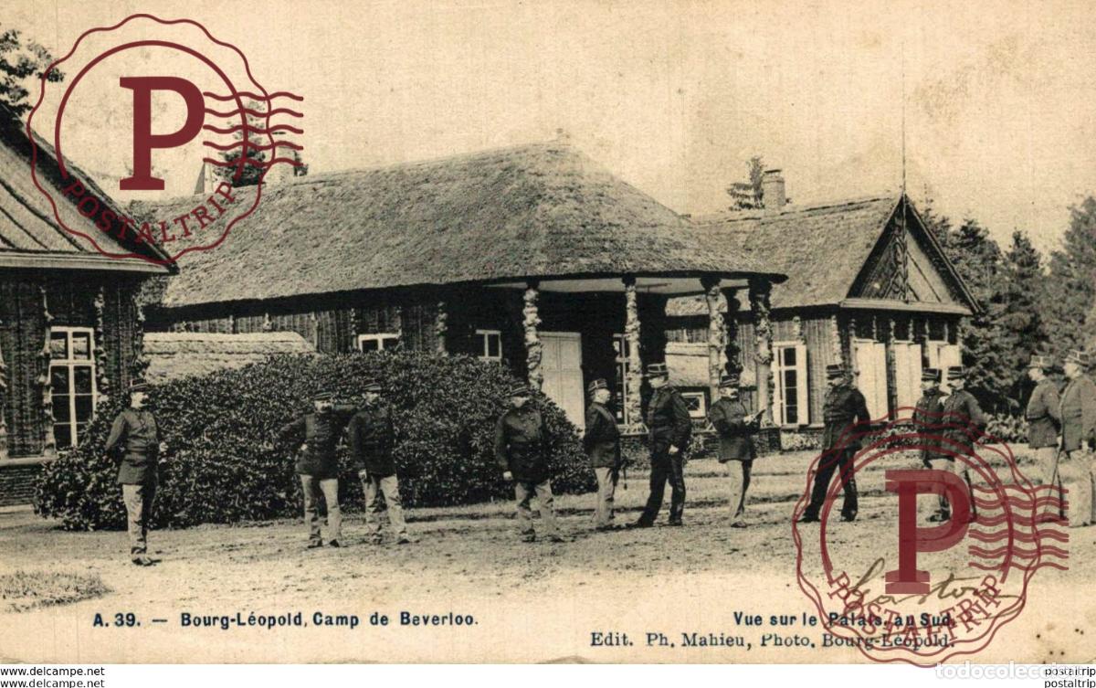 Postcards: VUE SUR LE PALAIS AU SUD - Camp de BEVERLOO KAMP LEOPOLDSBURG BOURG LEOPOLD WWICOLLECTION