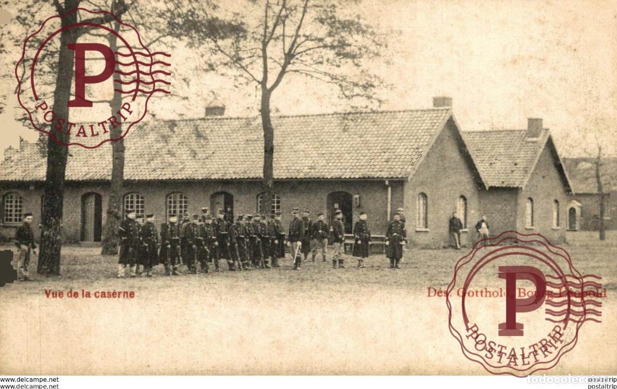 Postcards: VUE DE LA CASERNE - Camp de BEVERLOO KAMP LEOPOLDSBURG BOURG LEOPOLD WWICOLLECTION