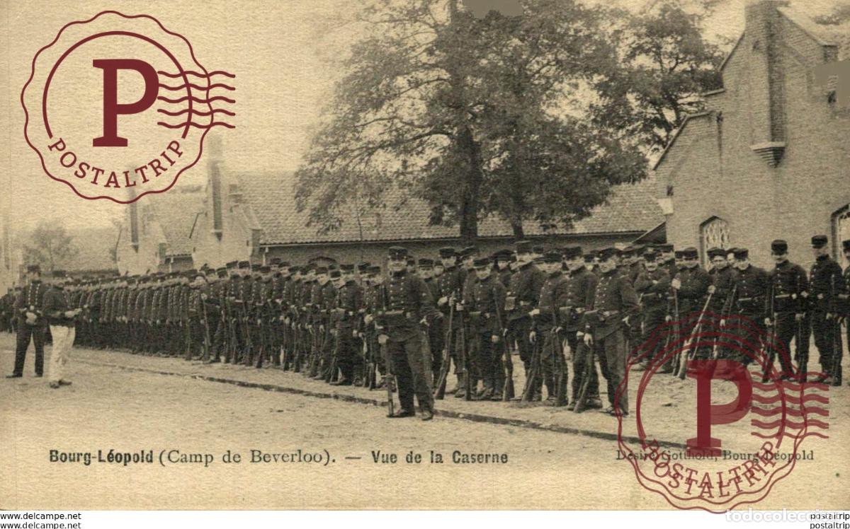 Postcards: VUE DE LA CASERNE - Camp de BEVERLOO KAMP LEOPOLDSBURG BOURG LEOPOLD WWICOLLECTION