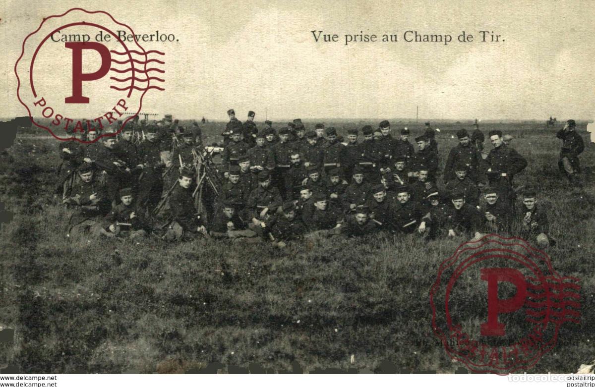Postcards: VUE PRISE AU CHAMP DU TIR - Camp de BEVERLOO KAMP LEOPOLDSBURG BOURG LEOPOLD WWICOLLECTION