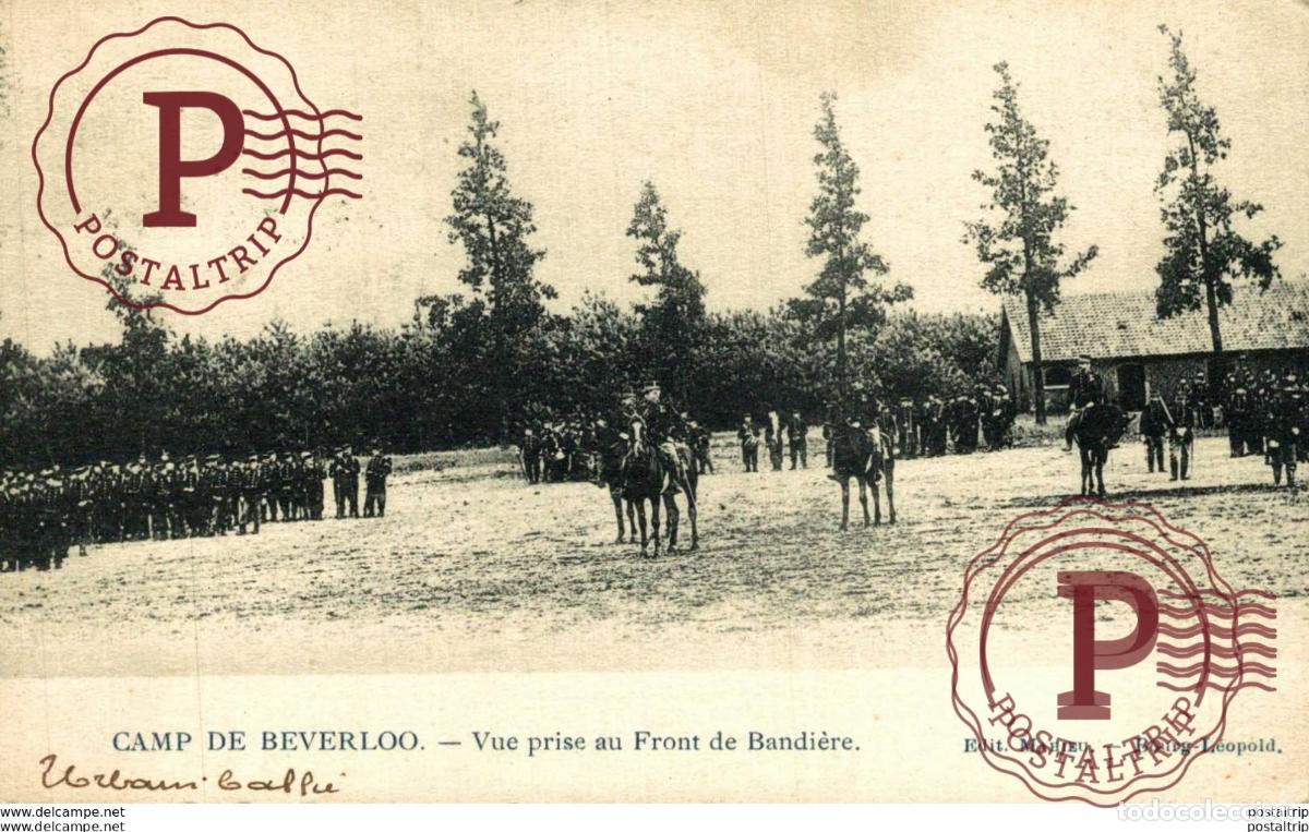 Postcards: VUE PRISE AU FRONT DE BANDI&Egrave;RE - Camp de BEVERLOO KAMP LEOPOLDSBURG BOURG LEOPOLD WWICOLLECTION