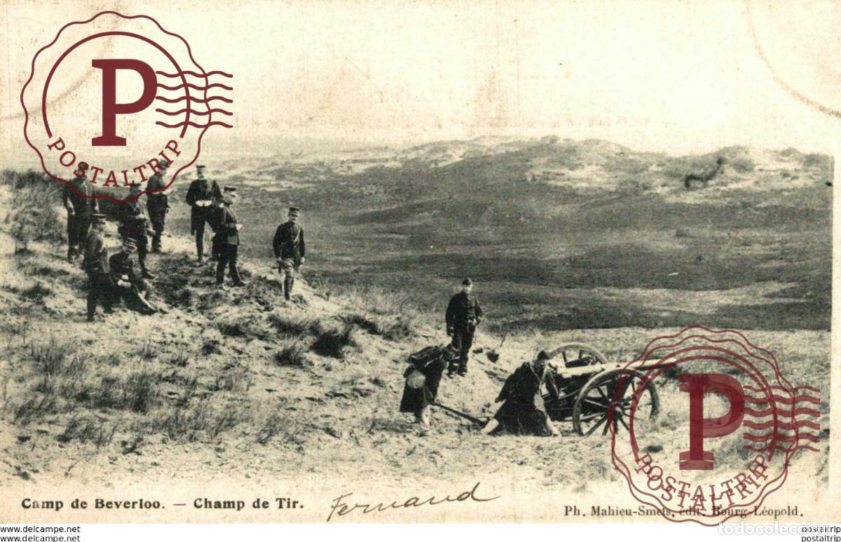 Postcards: CHAMP DE TIR - Camp de BEVERLOO KAMP LEOPOLDSBURG BOURG LEOPOLD WWICOLLECTION