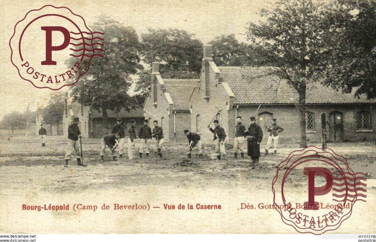 Postcards: VUE DE LA CASERNE - Camp de BEVERLOO KAMP LEOPOLDSBURG BOURG LEOPOLD WWICOLLECTION