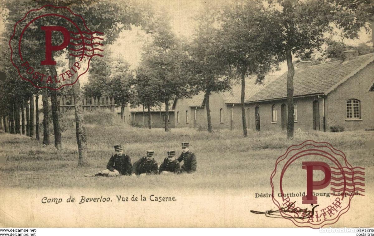 Postcards: VUE DE LA CASERNE - Camp de BEVERLOO KAMP LEOPOLDSBURG BOURG LEOPOLD WWICOLLECTION