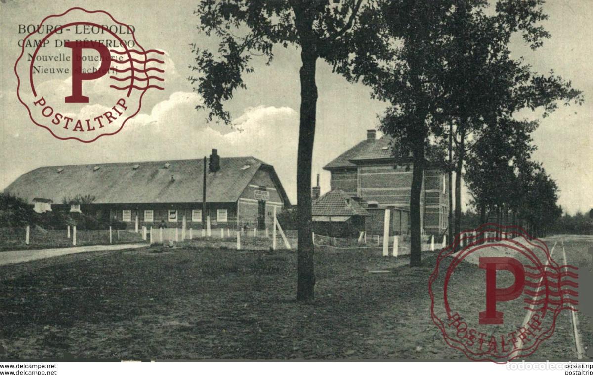 Postales: NOUVELLE BOUCHERIE - Camp de BEVERLOO KAMP LEOPOLDSBURG BOURG LEOPOLD WWICOLLECTION