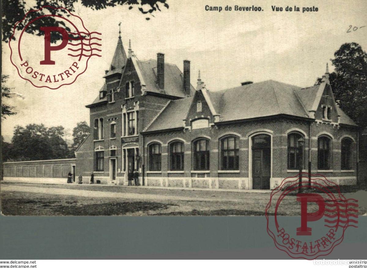 Postales: VUE DE LA POSTE - Camp de BEVERLOO KAMP LEOPOLDSBURG BOURG LEOPOLD WWICOLLECTION