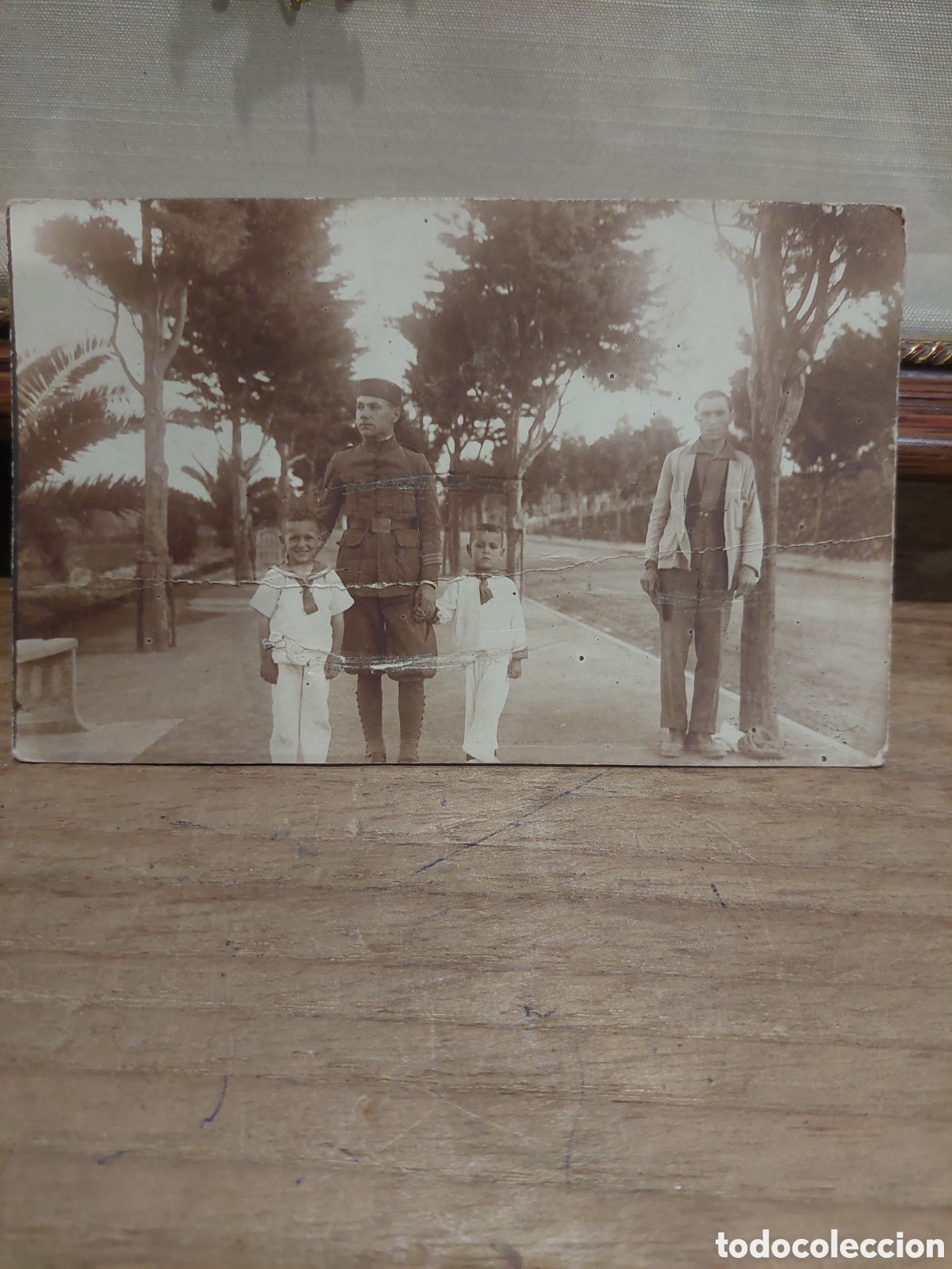 Postales: ANTIGUA FOTO MILITAR 1926 dirigida a lugo otero rey
