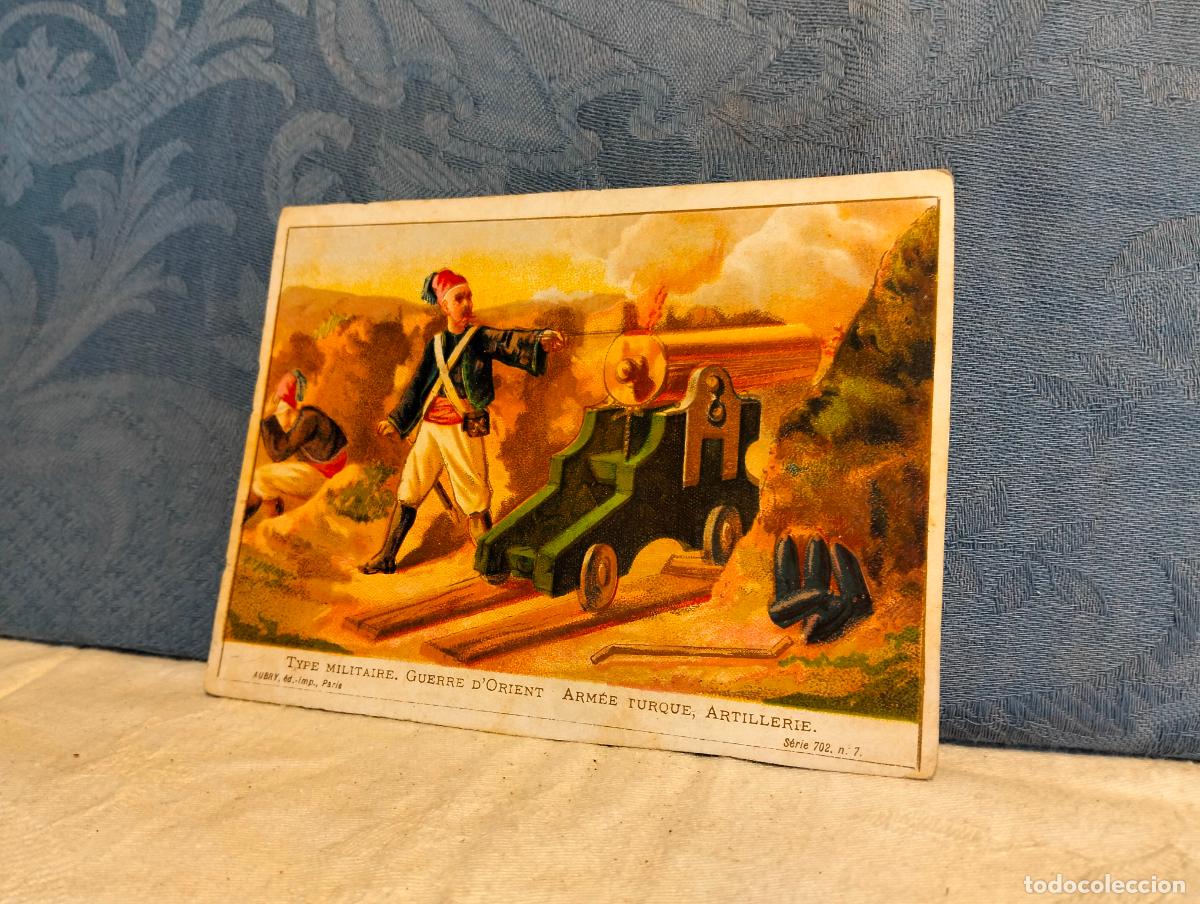 Postcards: Type militaire guerre d'orient arm&eacute;e turque artillerie postal postale aubry serie 702 n&ordm;7